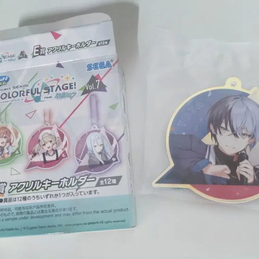 [BUNJANG] Project Sekai SEGA Lucky Draw E Prize Toya Aoyagi Acrylic Keychain / 프로젝트 세카이 세가 럭키쿠지 E상 아오야기 토우야 아크릴키홀더 아크릴키링 프세카