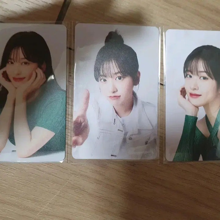 [BUNJANG] IVE Yujin Charm Photocard Set / 아이브 안유진 포카부적 포토카드 3장