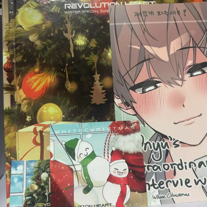 [BUNJANG] Lirerolution (formerly Reha) White Snow Falls Book / 리레볼루션 (구 레하) 흰눈이 내려와 책