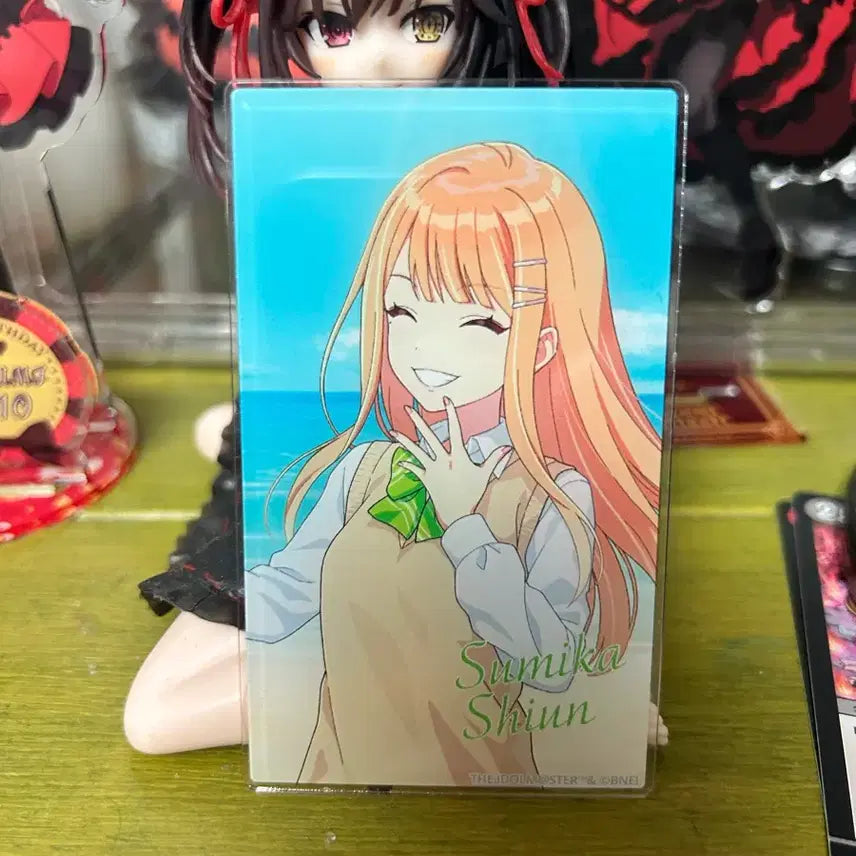 [BUNJANG] Gakumasu Gakuen Idolmaster Shion Sumika Exhibition Acrylic Card / 가쿠마스 학원아이돌마스터 시운 스미카 전시회 아크릴 카드