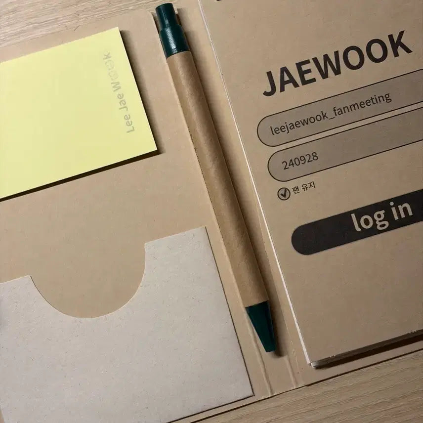 [BUNJANG] Lee Je-wook 2024 Fan Meeting Illustration &