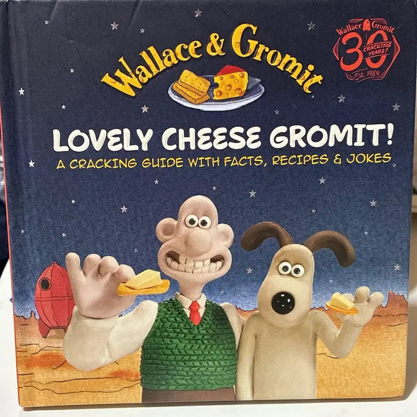 [BUNJANG] Wallace &amp; Gromit Cheese Book / 월레스와 그로밋 치즈책