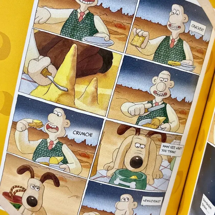 [BUNJANG] Wallace &amp; Gromit Cheese Book / 월레스와 그로밋 치즈책
