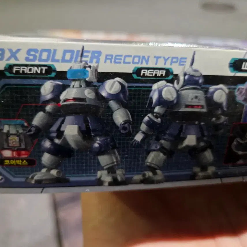 [BUNJANG] Bandai LBX Soldier Danball Senki Korean Version Unsealed Model Kit / 반다이 LBX 솔저 골판지 전사 한글판미개봉