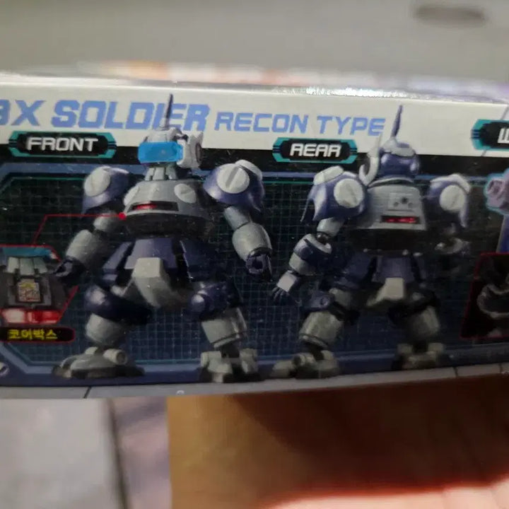 [BUNJANG] Bandai LBX Soldier Danball Senki Korean Version Unsealed Model Kit / 반다이 LBX 솔저 골판지 전사 한글판미개봉