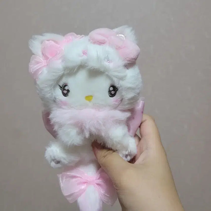 [BUNJANG] Sanrio Kitty Doll Pink Cat Outfit / 키티 인형 팔아요!