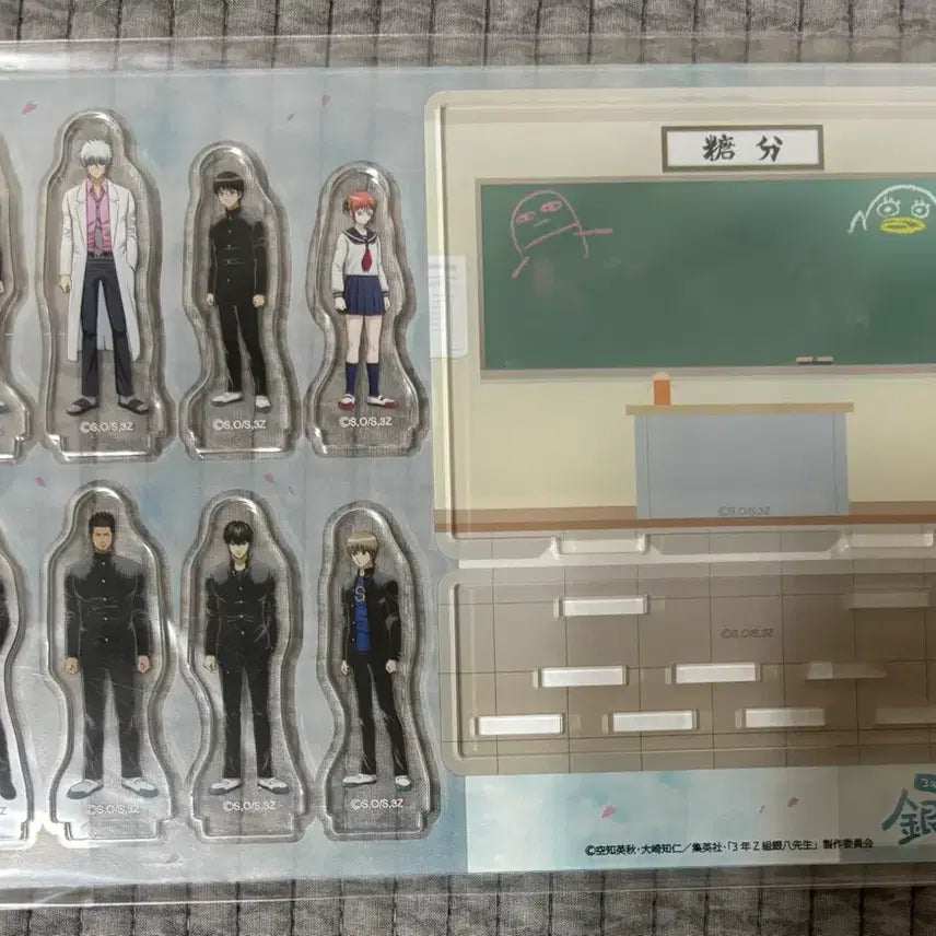 [BUNJANG] Gintama Gintoki Acrylic Stand (Kintaro, 3rd Year Class Z, Group) / 은혼 긴토키 아크릴스탠드 미개봉 긴파치 3학년Z반 단체