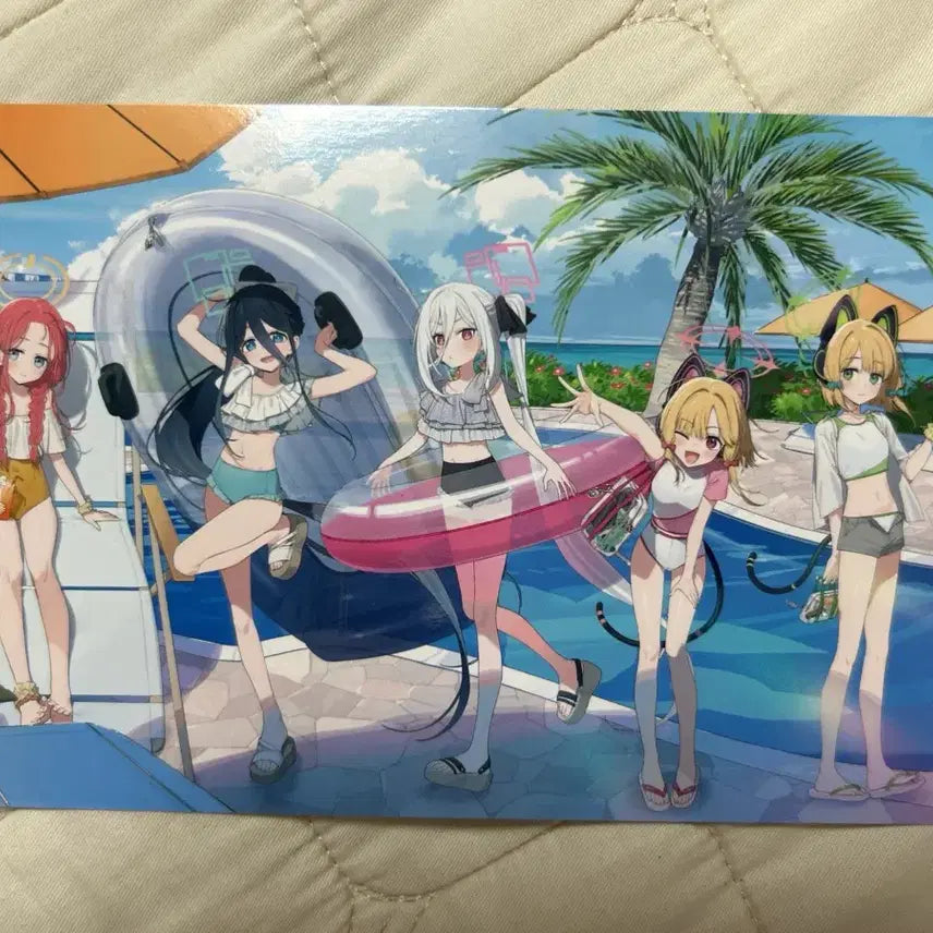[BUNJANG] Blue Archive Game Development Department Cafe Memorial POB Postcard / 블루아카이브 게임개발부 카페 메모리얼 특전