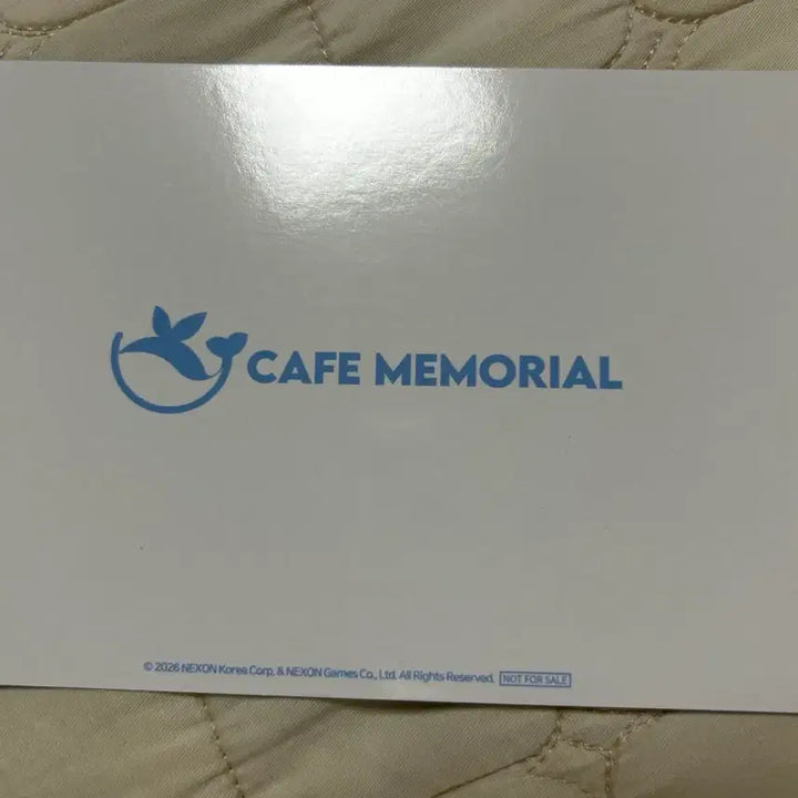 [BUNJANG] Blue Archive Game Development Department Cafe Memorial POB Postcard / 블루아카이브 게임개발부 카페 메모리얼 특전