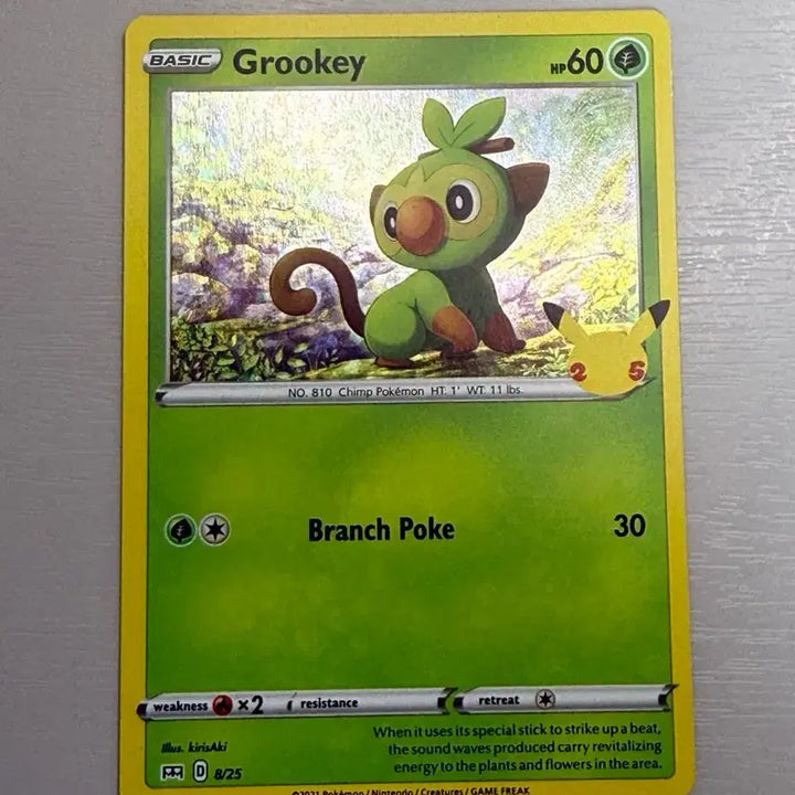 [BUNJANG] Pokemon Card 25th Anniversary Scovillain Holo North American Edition / 포켓몬카드 흥나숭 25주년 홀로 북미판 팝니다