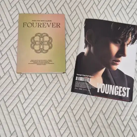 [BUNJANG] Day6 Forever Album (Full Set) + Young K Younget Album (Poster, Keyring, Photobook) / 데이식스 포에버 앨범 (풀구성) +  영케이 YOUNGEST 앨범 (포카,엽서 제외)