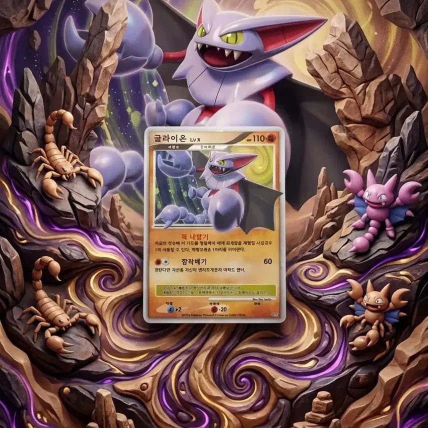 [BUNJANG] Pokemon Card Gliscor Lv.X (DP Series) / 포켓몬카드 글라이온 lv.x (dp)
