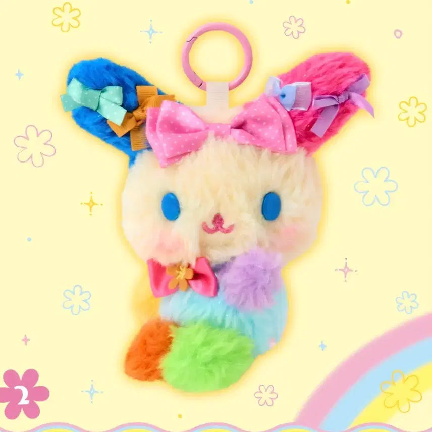 [BUNJANG] Sanrio Usahana Birthday Series Mascot Keychain / 산리오 언제나 사랑하는 우사하나 생일 디자인 시리즈 마스코트 키링