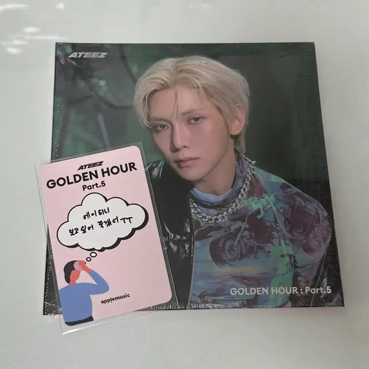 [BUNJANG] Ateez Yeosang Digipack Lucky Draw Photocard / 에이티즈 ateez 디지팩 애플뮤직 상사병 여상