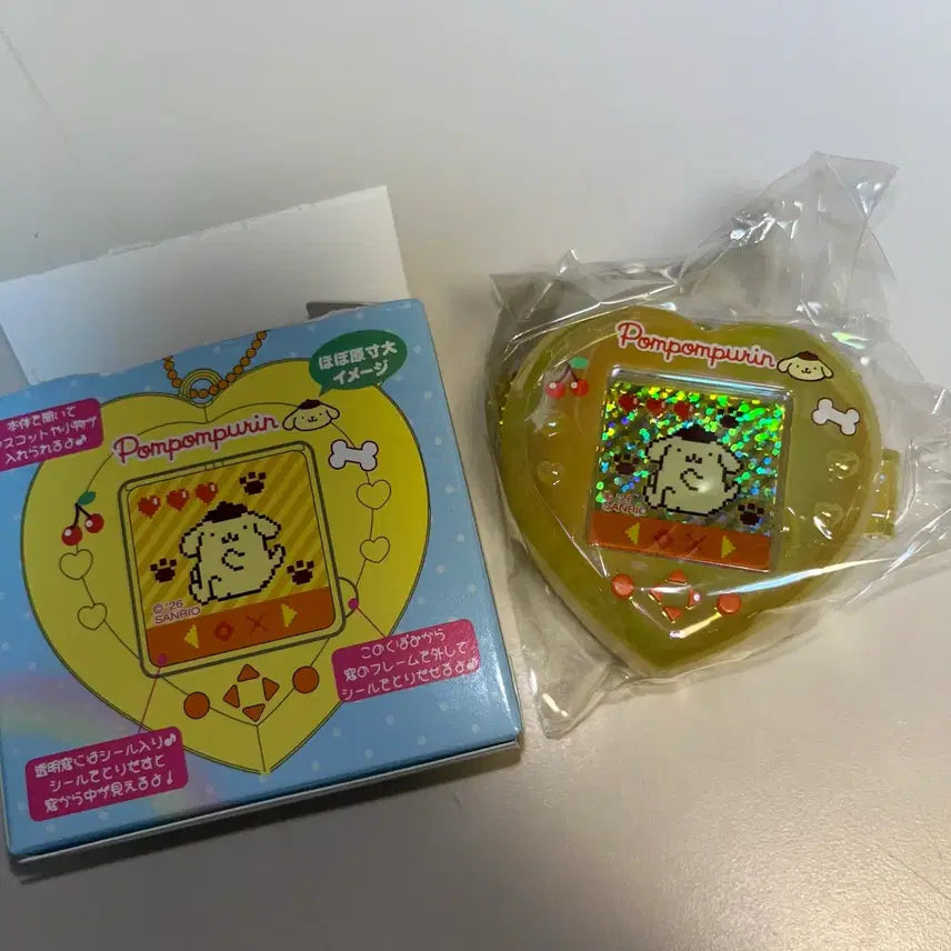[BUNJANG] Heisei Munekyun Game Machine Heart Case Pom Pom Purin / 헤이세이 무네큥 게임기 하트 케이스 폼폼푸린
