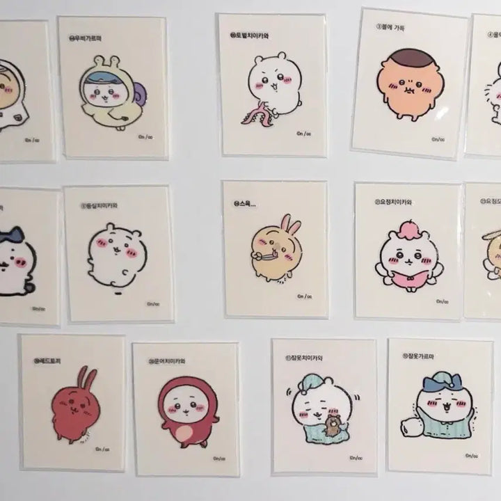 [BUNJANG] Chiikawa Sticker Collection Bundle / 오늘까지추석할인) 치이카와 띠부씰 모음
