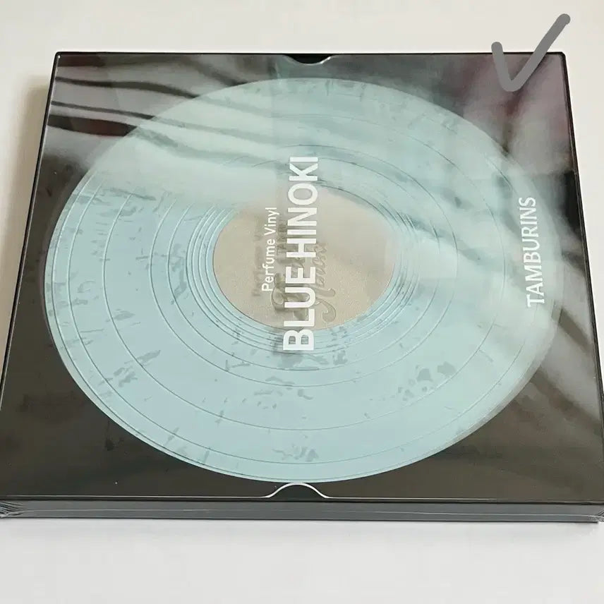 [BUNJANG] Tamburins Perfume Vinyl Blue Hinoki Set with Snowball / 탬버린즈 변우석 블루 히노키