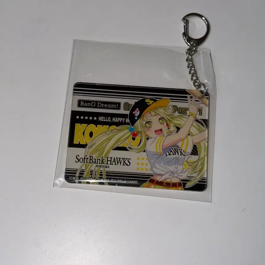 [BUNJANG] BanG Dream! Kokoro Tsurumaki Baseball Collaboration Acrylic Keyholder / 뱅드림 코코로 야구 콜라보 아크릴 키홀더 6구단 퍼시픽리그 키링 반도리