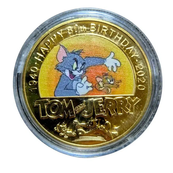 [BUNJANG] Tom and Jerry 80th Anniversary Coin 5-Piece Set / 톰과 제리 80주년 기념 코인 5종 세트