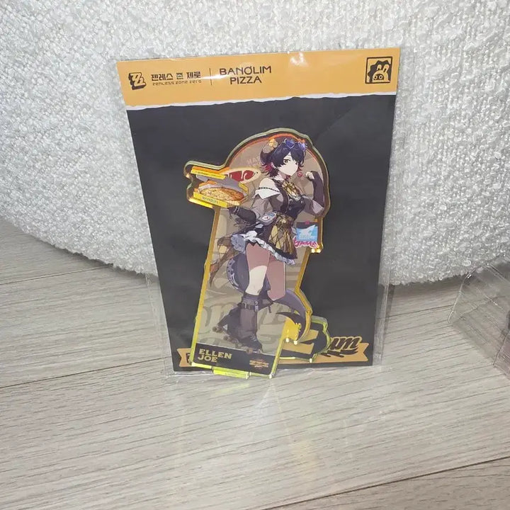 [BUNJANG] Zenless Zone Zero Banolim Pizza Collaboration Ellen Jo Acrylic Stand + Ellen Keycap Bundle Set / 젠레스 존 제로 반올림피자 콜라보 엘렌 조 아크릴 스탠드 + 엘렌 키캡 일괄 판매