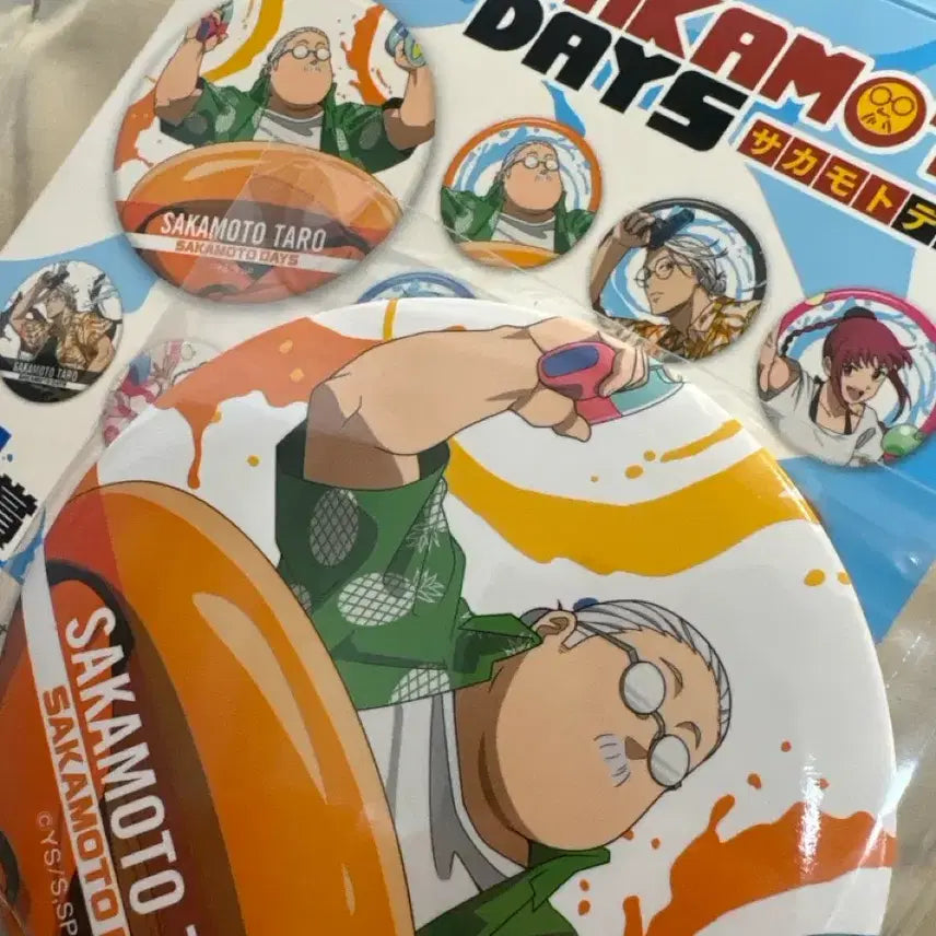 [BUNJANG] Sakamoto Days Taro King Badge / 사카모토 데이즈 사카데이 타로 왕뱃지