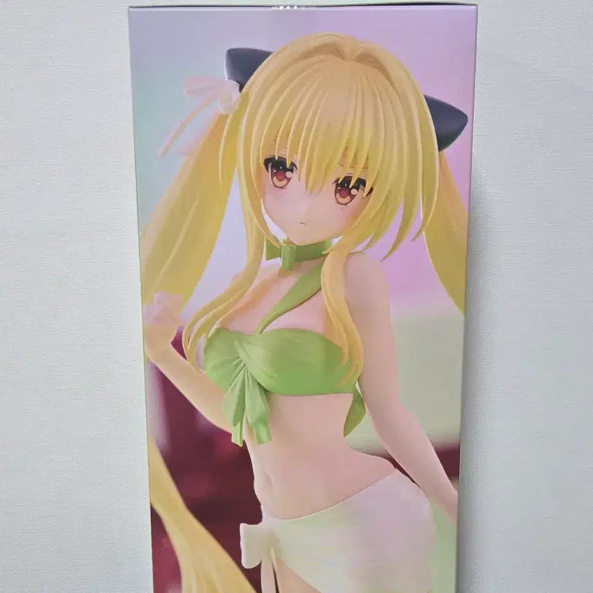 [BUNJANG] To Love Ru Darkness Yami Gold Darkness B-Cute Ribbon Figure (Sealed) / (미개봉) 투러브트러블 야미 금빛어둠 비큐트 리본 피규어