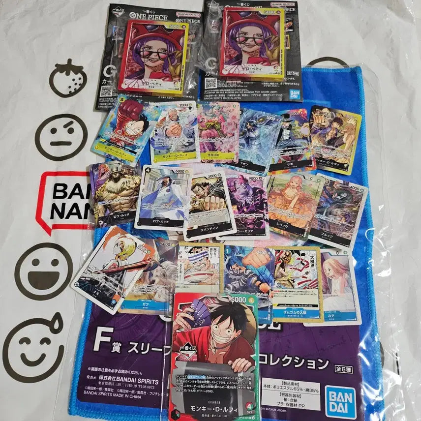 [BUNJANG] Luffy Kuij Promo Card (Sealed) + Accessory Pack / 루피 쿠지 프로모카드 미개봉 +하위상 덤