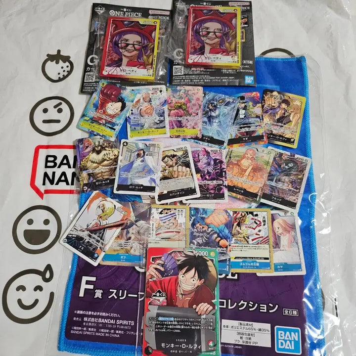 [BUNJANG] Luffy Kuij Promo Card (Sealed) + Accessory Pack / 루피 쿠지 프로모카드 미개봉 +하위상 덤