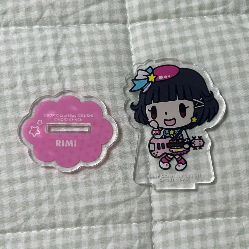 [BUNJANG] BanG Dream! Mori Chack (Gloomy Bear) Collaboration Acrylic Stand - Ushigome Rimi / 뱅드림 모리 척(글루미베어) 콜라보 아크릴 스탠드 우시고메 리미