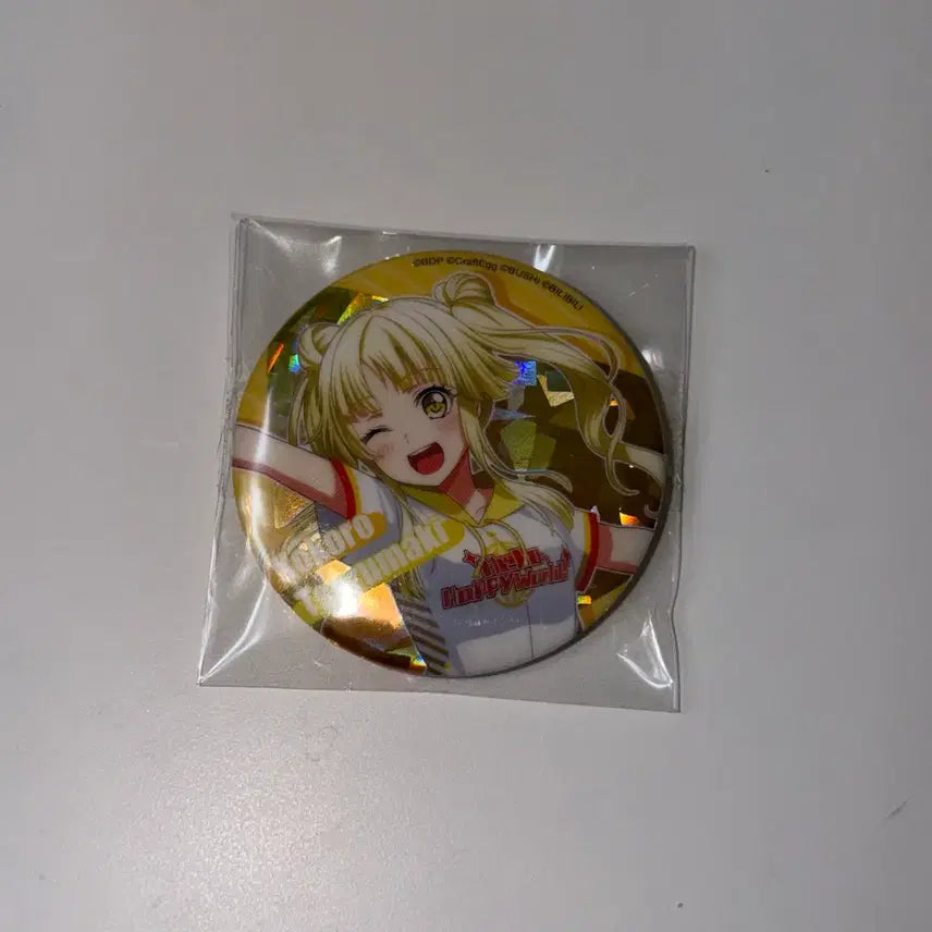 [BUNJANG] BanG Dream! Kokoro Tsurumaki Cheerleader Shanghai Limited Can Badge / 뱅드림 코코로 상해 한정 치어리더 캔뱃지 반도리 치어걸 비리비리