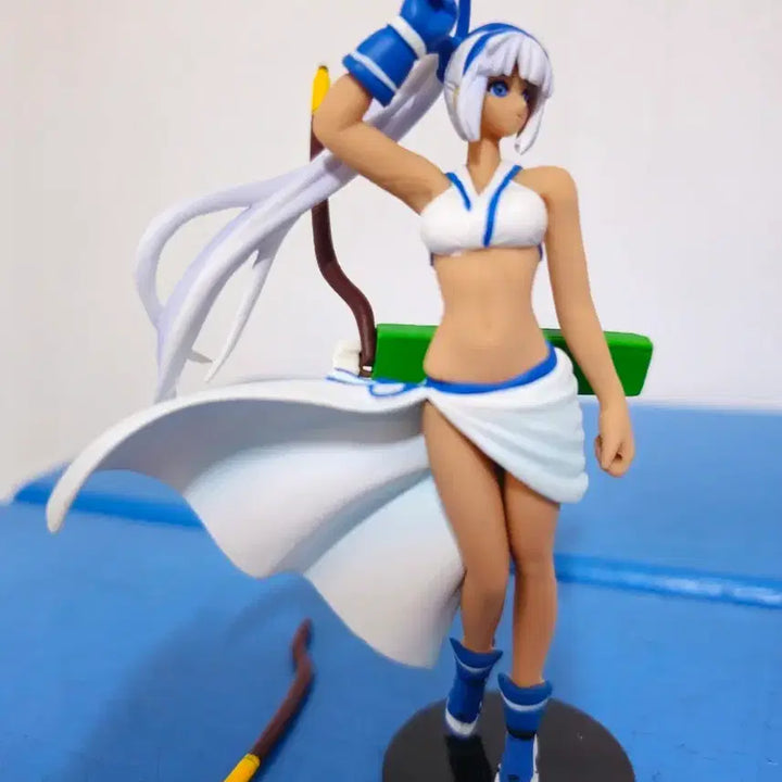 [BUNJANG] Kaiyodo BOME Edition Natsume Maya 12cm Figure with 2 Bow Parts / 2005. 카이요도 BOME 보메에디션 "나츠메 마야"12센티 활파츠2개