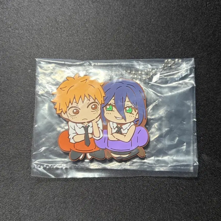 [BUNJANG] Chainsaw Man "The Flame Alchemist" Arc Aki Hayakawa Strap / (미개봉)체인소맨 레제편 반창고 러버스트랩 덴지&amp;레제