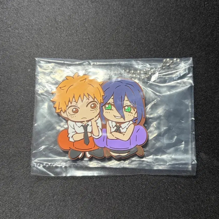[BUNJANG] Chainsaw Man "The Flame Alchemist" Arc Aki Hayakawa Strap / (미개봉)체인소맨 레제편 반창고 러버스트랩 덴지&amp;레제