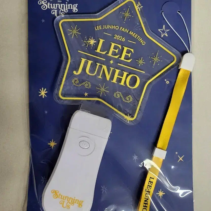 [BUNJANG] 2PM Lee Junho 2026 Fan Meeting Star Light Stick (New) / 이준호 2026팬미팅 응원봉 별봉 새상품