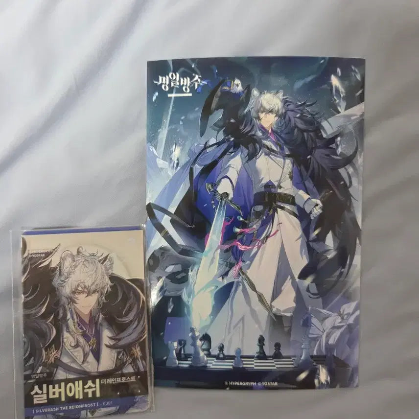 [BUNJANG] Silver Ash Arknights Pop-up Photocard + Postcard Bundle Set / 실버애쉬 명일방주 팝업 특전 포카+엽서 일괄