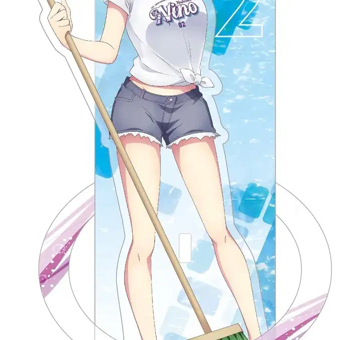 [BUNJANG] The Quintessential Quintuplets Nino Nakano Pool Cleaning Acrylic Stand / 5등분의 신부 나카노 니노 수영장 청소 아크릴 스탠드