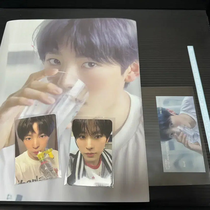 [BUNJANG] NCT WISH Exhibition Photobook Sown Ttaji Ticket Photocard / 엔시티 위시 전시회 포토북 소원 띠지 입장권 5만원 포카 여름나기 one summer wish
