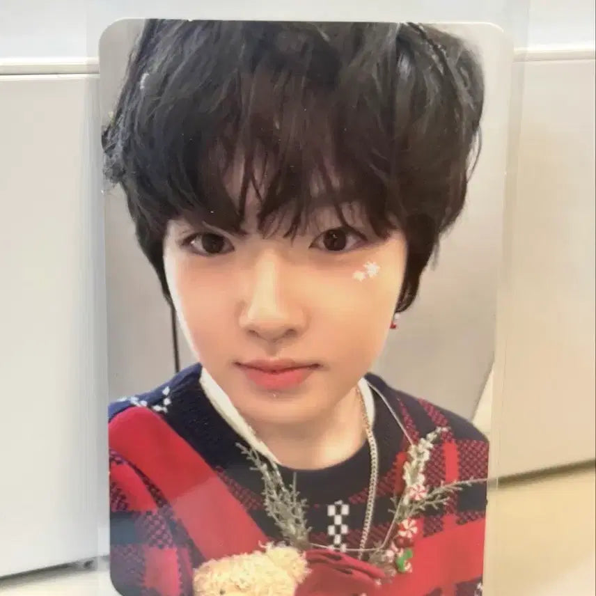 [BUNJANG] Wish Station Sakuraphotocard Wish Christmas MD / 위시스테이션 사쿠야 포카 엠디 위시 크리스마스