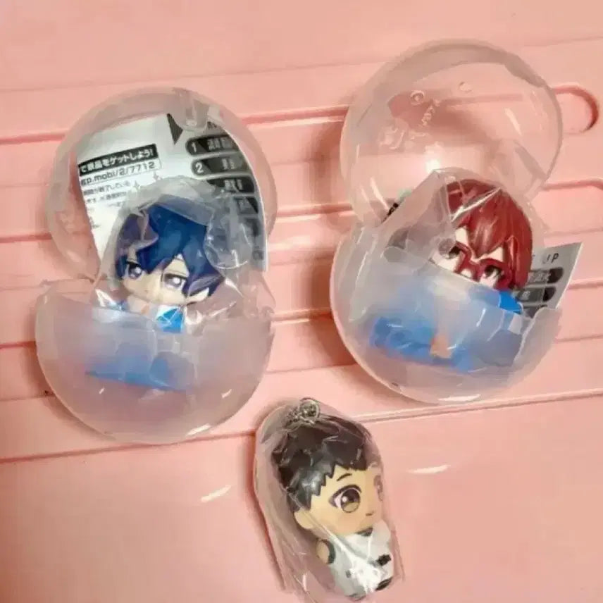 [BUNJANG] Yamada Chibi Konan Nine Swing Gacha Figure Keyring / 망각배터리 망배 치하야 하루카 치비코나인 야마다 스윙 가챠 피규어 키링