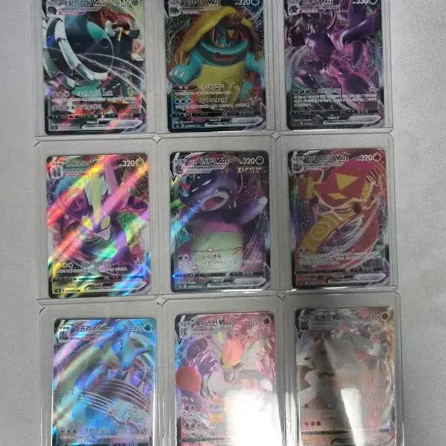 [BUNJANG] Pokemon Card VMAX Series Bundle Set (9 Cards) / 포켓몬카드 vmax 시리즈 9장 일괄판매