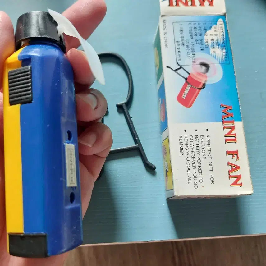 [BUNJANG] 1990s Handheld Fan Toy / 90년대 판매하였던 옛날 (손 선풍기) 장난감 팝니다 (작동확인o)