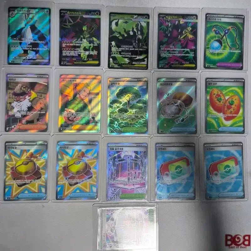 [BUNJANG] Pokemon Card Bundle Set - SR 16 Cards / 포켓몬 카드 sr 16장 일괄판매