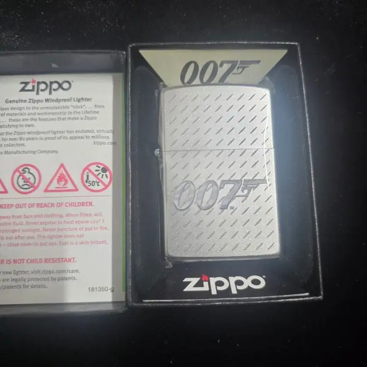 [BUNJANG] Zippo 205 Bond BT 007 Silver Lighter / zippo 205 BOND BT 007 실버