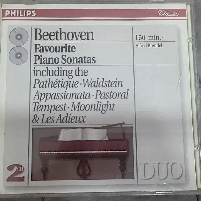 [BUNJANG] Philips Beethoven Piano Sonatas 2CD Set / 필립스 베토벤 피아노 소나타 2CD