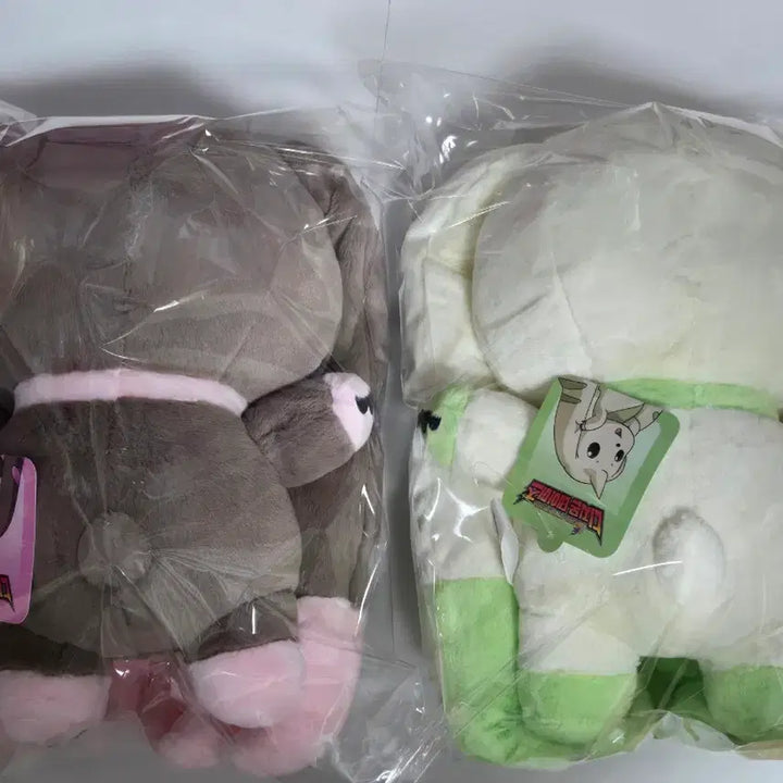 [BUNJANG] Digimon Lopmon Terriermon Medium Plush 25cm Bundle Set / [새상품일괄]디지몬 테리어몬 로프몬 중형 인형 25cm