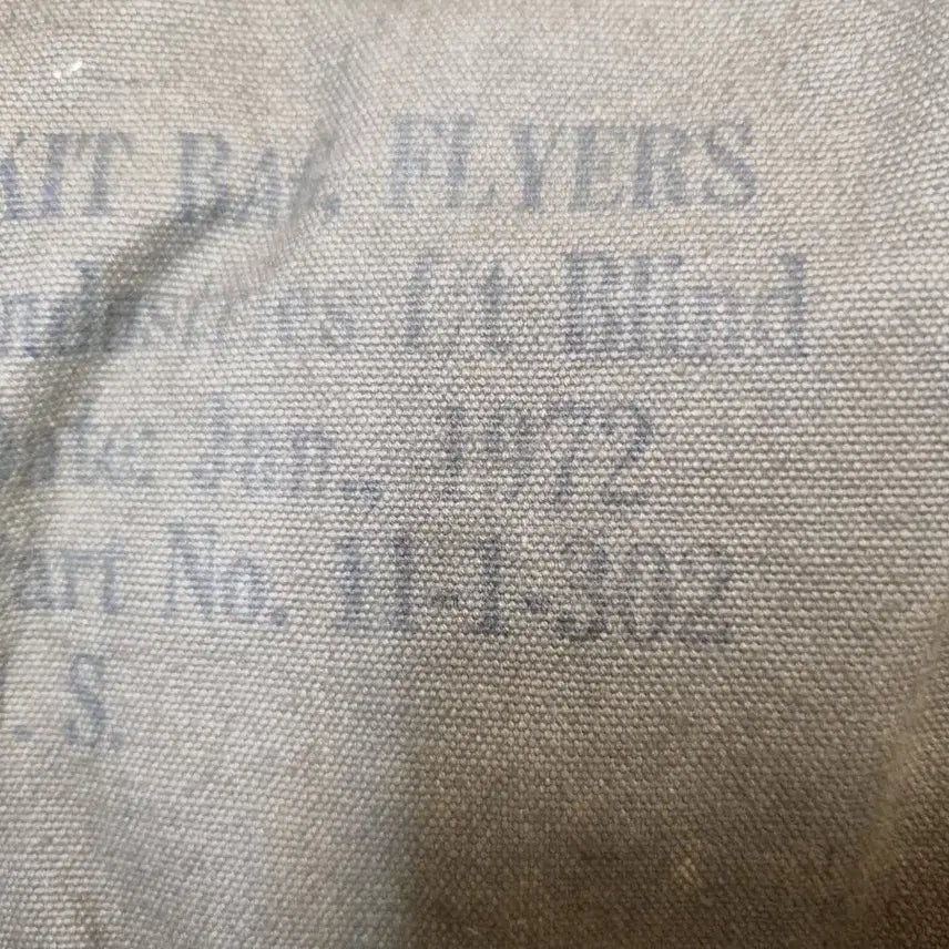 [BUNJANG] 1972 Original Pilot Kit Bag / 1972년 오리지널 파일럿 키트백