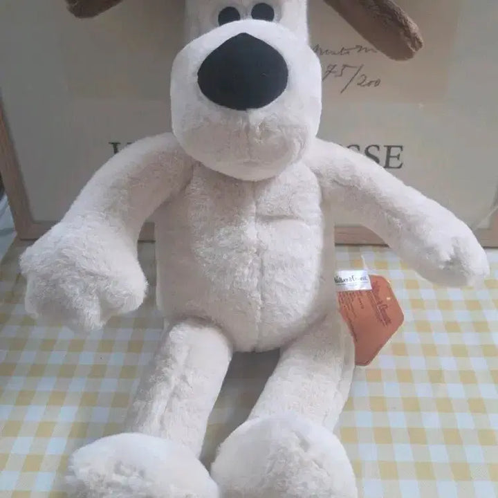 [BUNJANG] Wallace &amp; Gromit Gromit 45cm Plush Toy / 월레스와 그로밋 45cm 인형 (새상품)