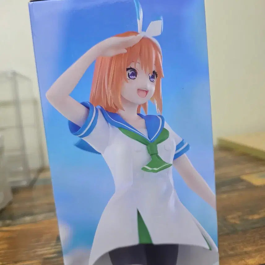 [BUNJANG] Furyu The Quintessential Quintuplets Trio Try It Nakano Yotsuba Marine Look Ver. Figure / 후류 5등분의 신부 Trio Try iT 나카노 요츠바 마린룩 Ver