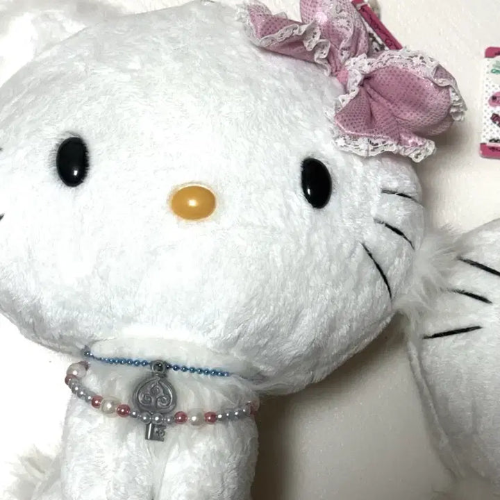 [BUNJANG] Sanrio Charmmy Kitty Doll (Heisei Era) - Rare, Tag Included / 초희귀 초특가 헤이세이 챠미키티 양산형 산리오 인형 판매 텍o!!