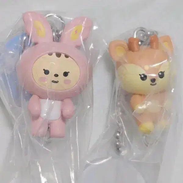 [BUNJANG] Seventeen MiniTeen Gacha Charm Bundle Set - Jeonghan, Joshua / 세븐틴 미니틴 대롱가챠 쫑토람(정한) 샤슴이(조슈아) 일괄